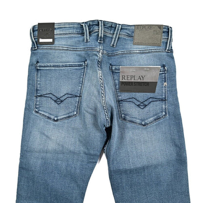 SALE｜REPLAY ANBASS ストレッチデニム スリムフィットジーンズ / M914｜429242-W31-L34｜GUARDAROBA MILANO OFFICIAL STORE