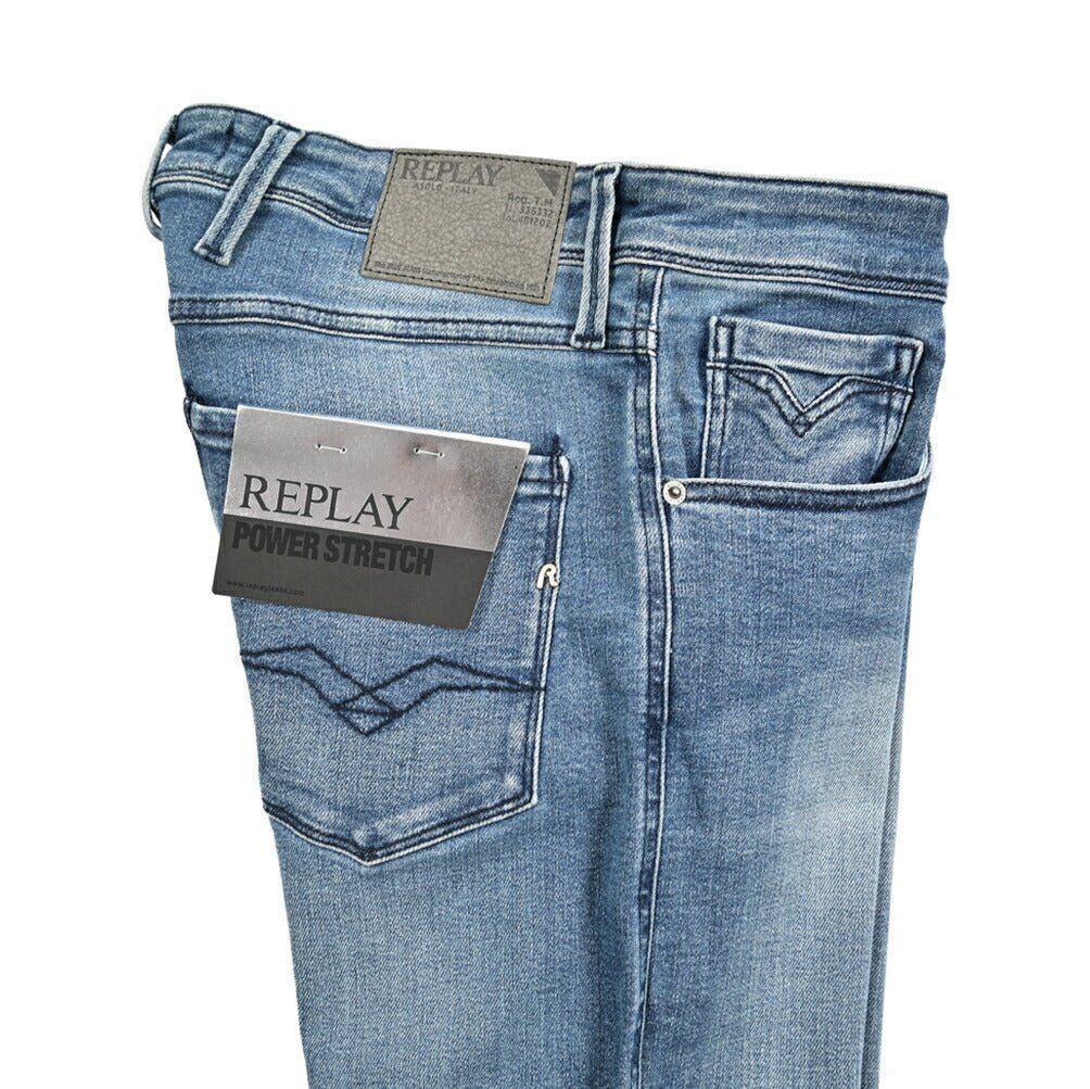 SALE｜REPLAY ANBASS ストレッチデニム スリムフィットジーンズ / M914｜429242-W31-L34｜GUARDAROBA MILANO OFFICIAL STORE