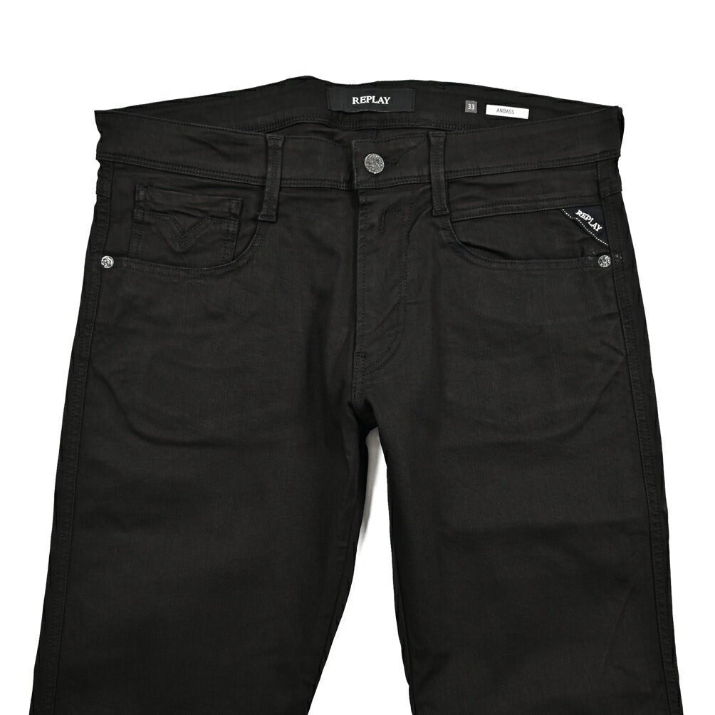 SALE｜REPLAY ANBASS モダール混ストレッチデニム スリムフィットジーンズ / M914｜429266-W33-L32｜GUARDAROBA MILANO OFFICIAL STORE