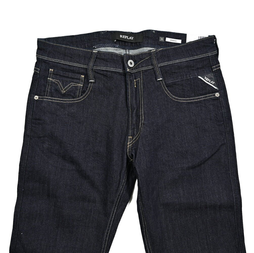 SALE｜REPLAY ANBASS ストレッチデニム スリムフィットジーンズ / M914｜429492-W31-L32｜GUARDAROBA MILANO OFFICIAL STORE