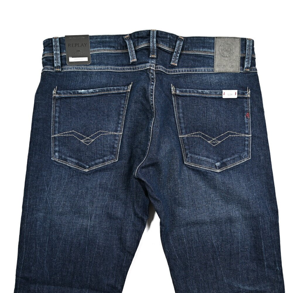 SALE｜REPLAY ANBASS ストレッチデニム スリムフィットジーンズ / M914Y｜429488-W33-L32｜GUARDAROBA MILANO OFFICIAL STORE