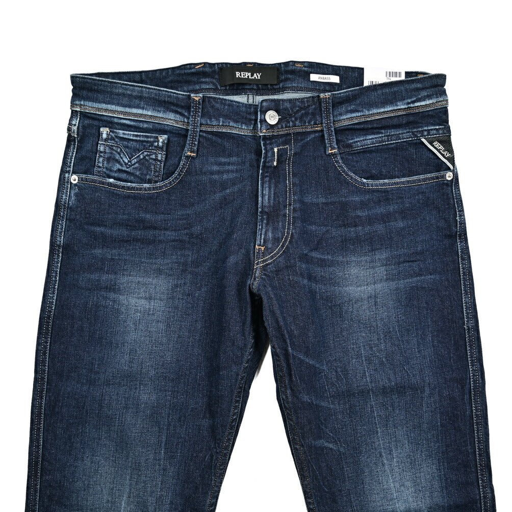 SALE｜REPLAY ANBASS ストレッチデニム スリムフィットジーンズ / M914Y｜429488-W33-L32｜GUARDAROBA MILANO OFFICIAL STORE