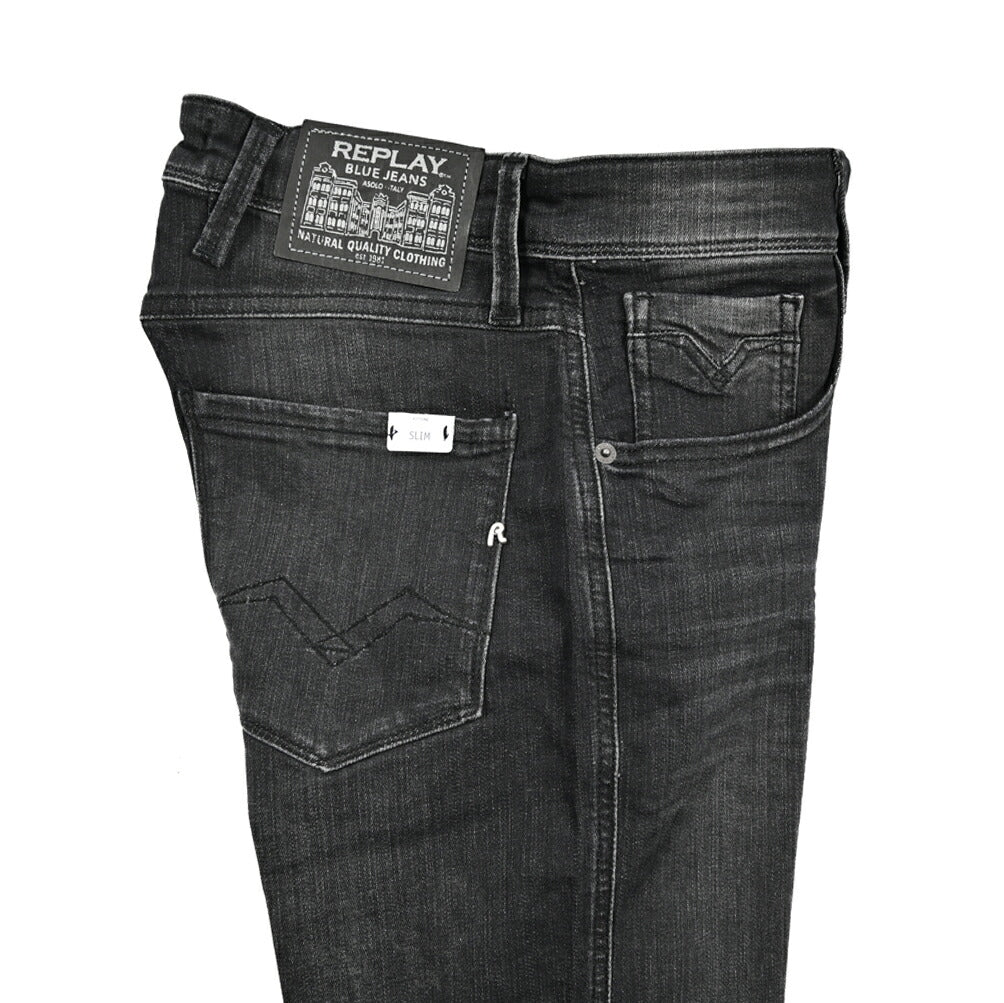 SALE｜REPLAY ANBASS ストレッチデニム スリムフィットジーンズ / M914Y｜429496-W29-L34｜GUARDAROBA MILANO OFFICIAL STORE