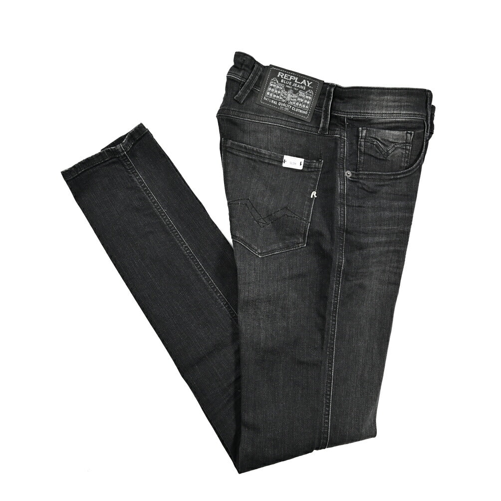 SALE｜REPLAY ANBASS ストレッチデニム スリムフィットジーンズ / M914Y｜429496-W29-L34｜GUARDAROBA MILANO OFFICIAL STORE