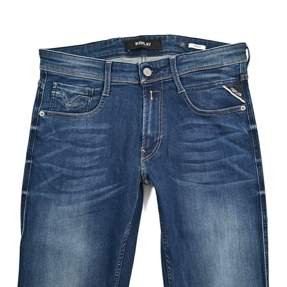 SALE｜REPLAY ANBASS ストレッチデニム スリムフィットジーンズ / MA914｜429244-W31-L34｜GUARDAROBA MILANO OFFICIAL STORE