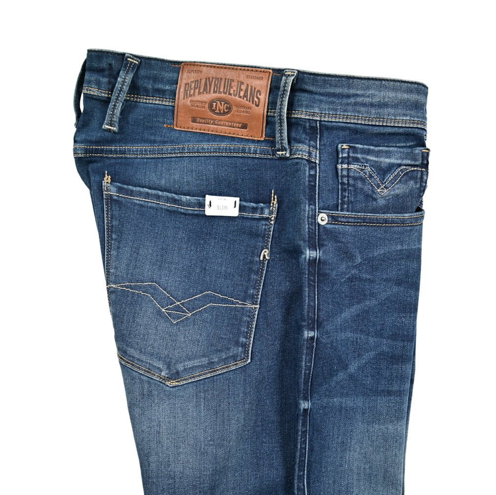 SALE｜REPLAY ANBASS ストレッチデニム スリムフィットジーンズ / MA914｜429244-W31-L34｜GUARDAROBA MILANO OFFICIAL STORE