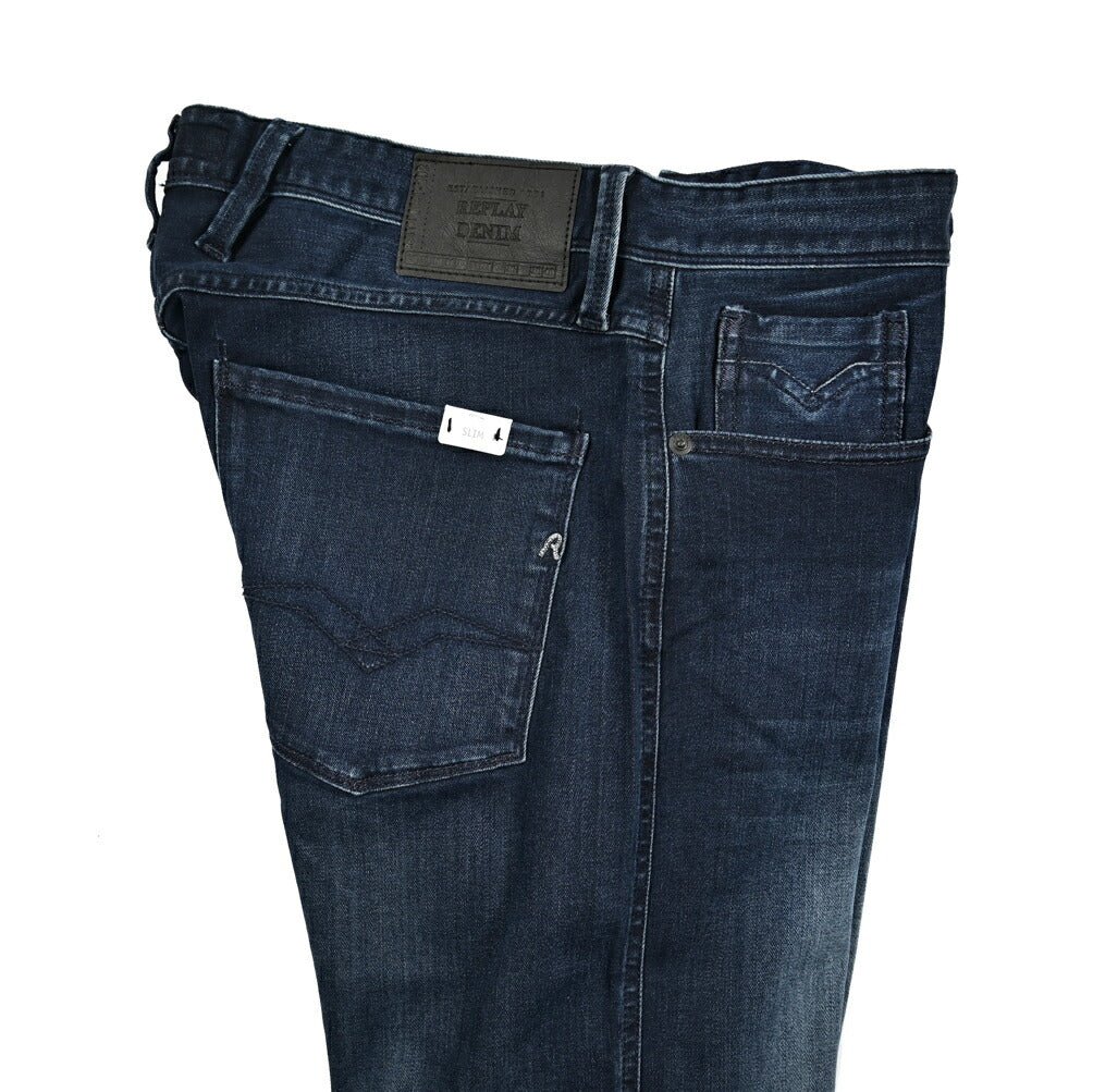 SALE｜REPLAY ANBASS ストレッチデニム スリムフィットジーンズ / MA914｜429247-W32-L32｜GUARDAROBA MILANO OFFICIAL STORE