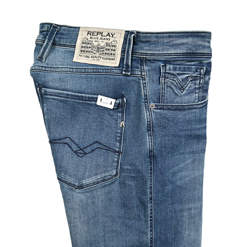 SALE｜REPLAY ANBASS ストレッチデニム スリムフィットジーンズ / MA914Y｜429302-W32-L30｜GUARDAROBA MILANO OFFICIAL STORE