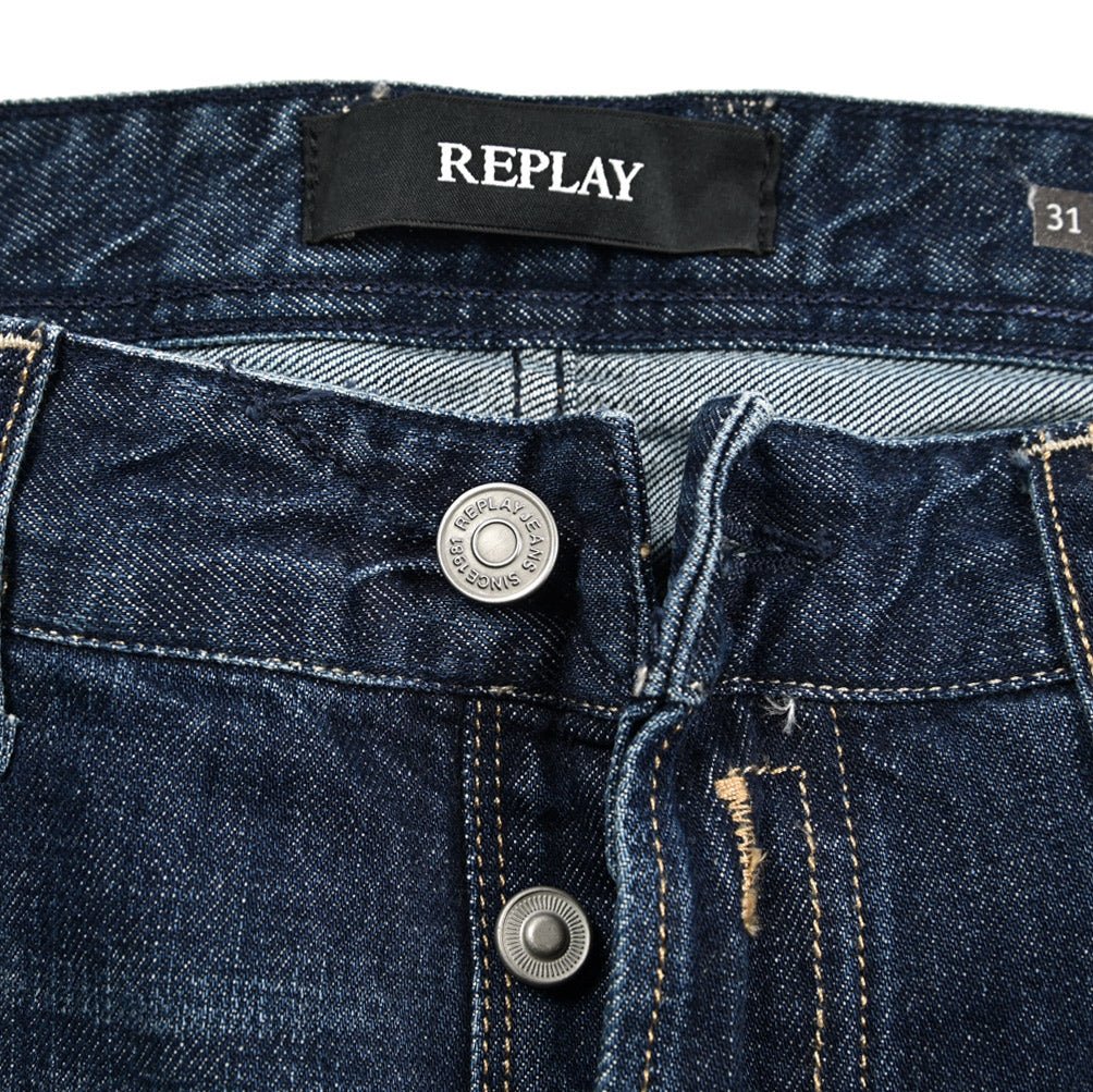 SALE｜REPLAY GROVER コットン100%デニム ストレートフィットジーンズ / MA972｜429294-W31-L32｜GUARDAROBA MILANO OFFICIAL STORE