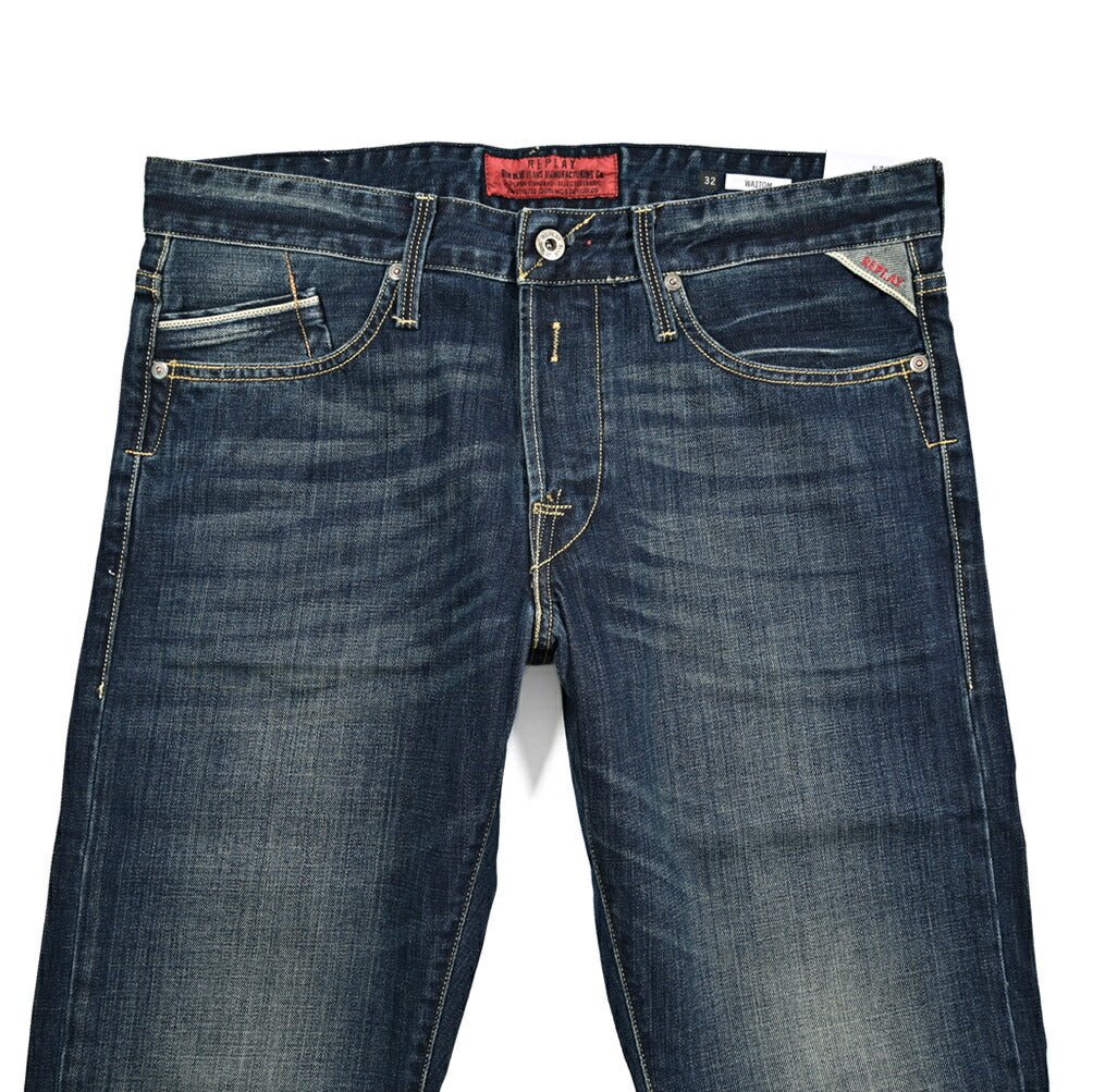 SALE｜REPLAY WAITOM コットン100%デニム レギュラーフィットジーンズ / M983｜429269-W32-L32｜GUARDAROBA MILANO OFFICIAL STORE