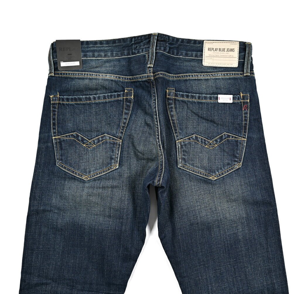 SALE｜REPLAY WAITOM コットン100%デニム レギュラーフィットジーンズ / M983｜429269-W32-L32｜GUARDAROBA MILANO OFFICIAL STORE