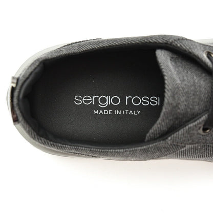 SALE｜Sergio Rossi sr ADDICT SIGNATURE コットンキャンバス ローカットスニーカー｜GUARDAROBA MILANO OFFICIAL STORE