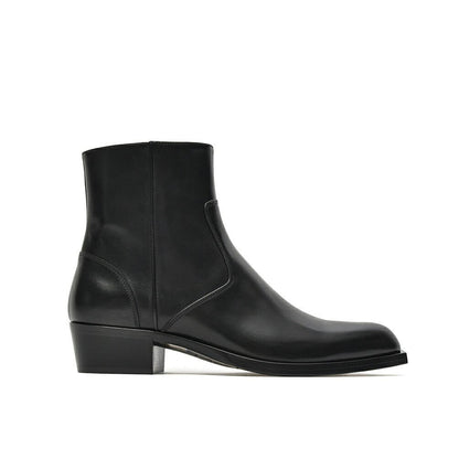 SALE｜Sergio Rossi sr TEXAN サイドジップレザーアンクルブーツ｜408341-A-7｜GUARDAROBA MILANO OFFICIAL STORE