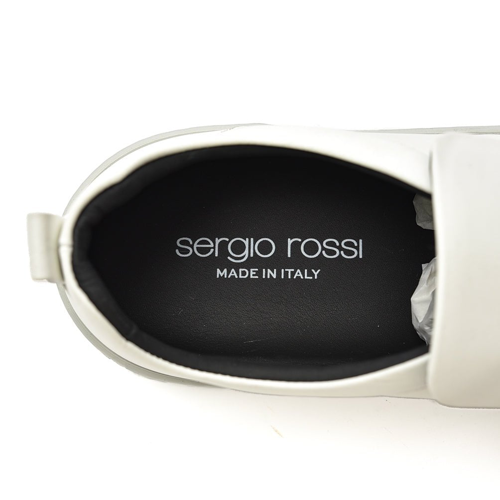 SALE｜Sergio Rossi sr1 ADDICT レザーローカットスリッポンスニーカー｜GUARDAROBA MILANO OFFICIAL STORE