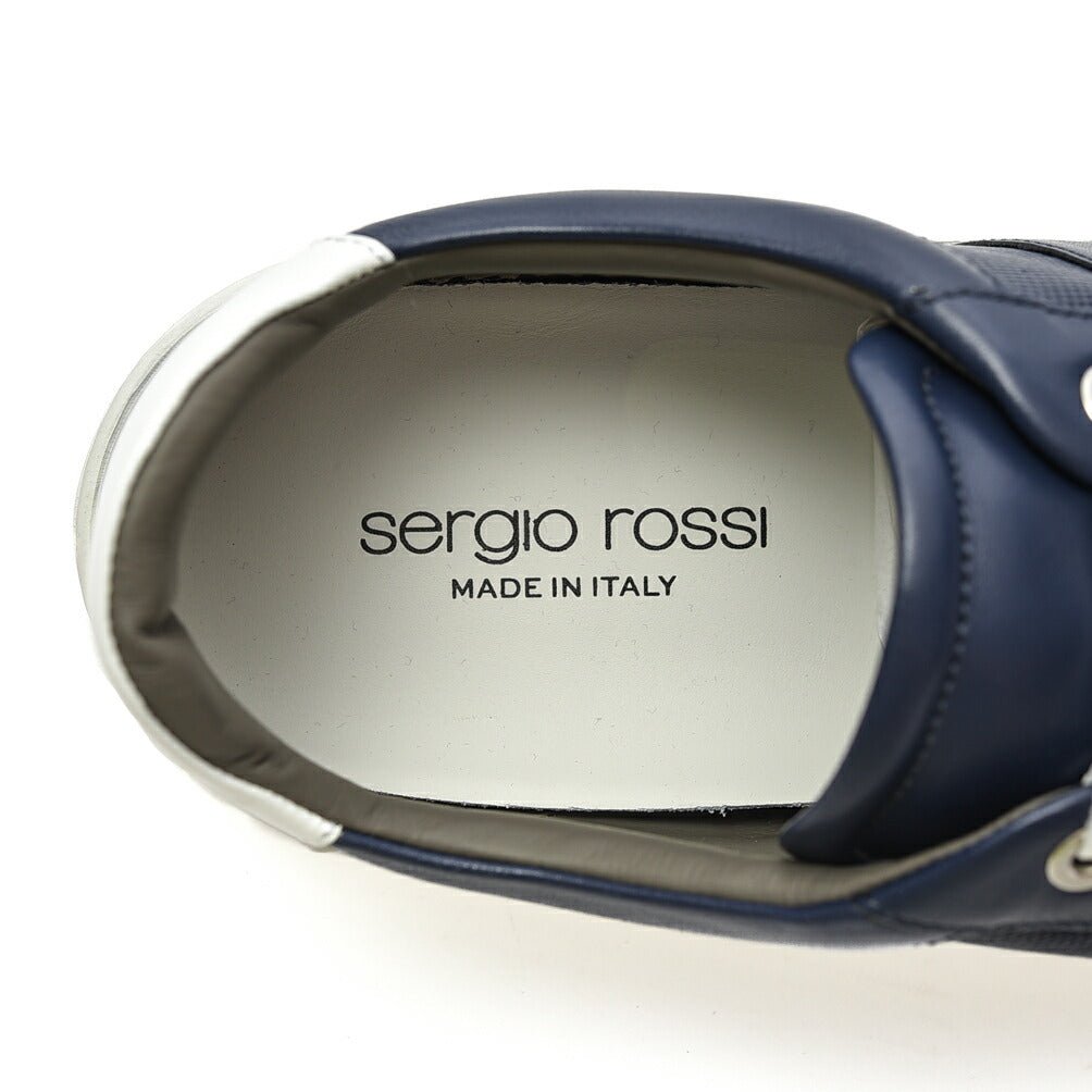 SALE｜Sergio Rossi sr1 ADDICT レザーローカットスニーカー｜GUARDAROBA MILANO OFFICIAL STORE