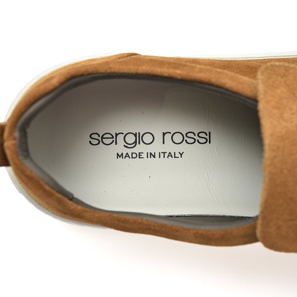 SALE｜Sergio Rossi sr1 ADDICT スエードスリッポンスニーカー｜GUARDAROBA MILANO OFFICIAL STORE