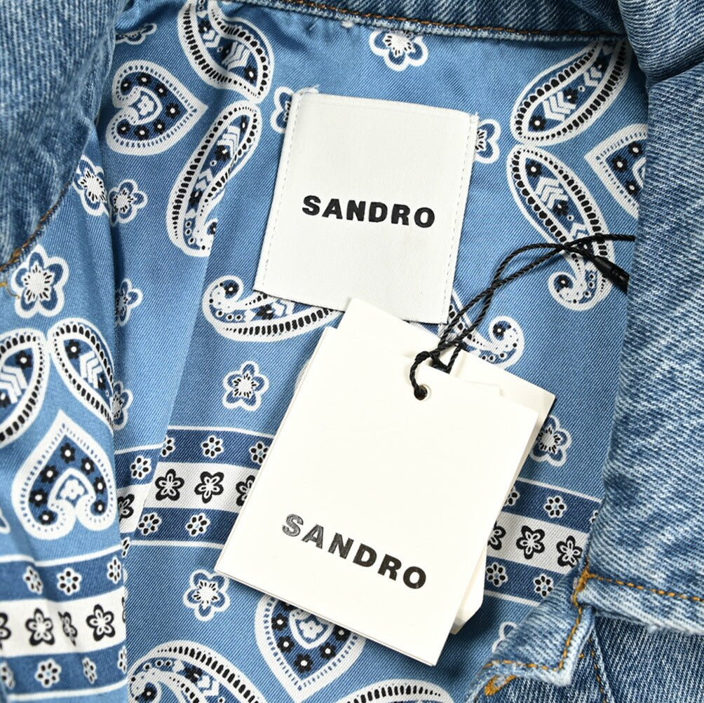 SANDRO デニムジャケット (Gジャン)｜426145｜GUARDAROBA MILANO OFFICIAL STORE