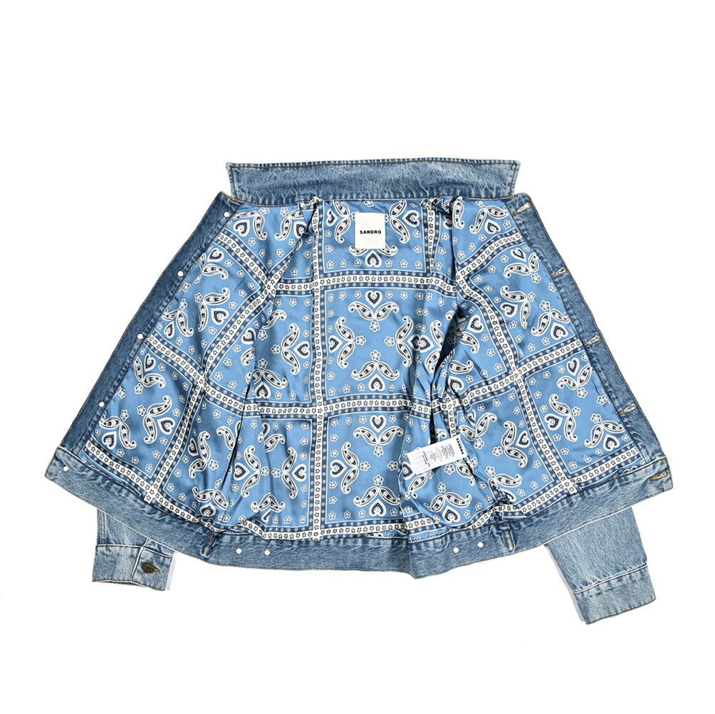 SANDRO デニムジャケット (Gジャン)｜426145｜GUARDAROBA MILANO OFFICIAL STORE