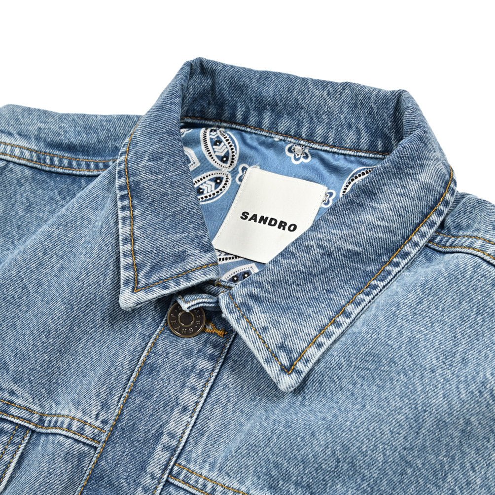 SANDRO デニムジャケット (Gジャン)｜426145｜GUARDAROBA MILANO OFFICIAL STORE