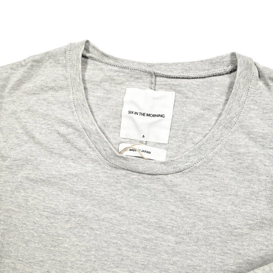 SIX IN THE MORNING コットン100% 半袖Tシャツ MADE IN JAPAN｜220158-S｜GUARDAROBA MILANO OFFICIAL STORE