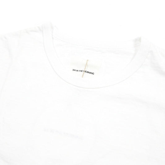 SIX IN THE MORNING コットン100% 半袖Tシャツ MADE IN JAPAN｜319321-XS｜GUARDAROBA MILANO OFFICIAL STORE
