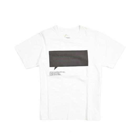 SIX IN THE MORNING コットン100% シルクスクリーンプリントTシャツ / MADE IN JAPAN｜319406｜GUARDAROBA MILANO OFFICIAL STORE