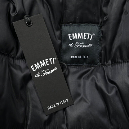STOCK SALE｜EMMETI "SILVER" ナイロン×スエード 異素材コンビ中綿ボアフード付き ブルゾン｜GUARDAROBA MILANO OFFICIAL STORE