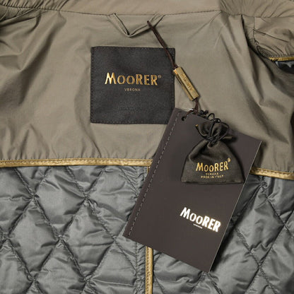 STOCK SALE｜MOORER MINSK-OP ナイロン100% スタンドカラーブルゾン｜GUARDAROBA MILANO OFFICIAL STORE