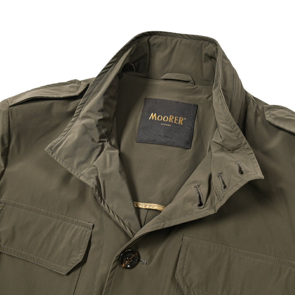 STOCK SALE｜MOORER SILIO EX M-65型 ストレッチナイロン フィールドジャケット｜GUARDAROBA MILANO OFFICIAL STORE