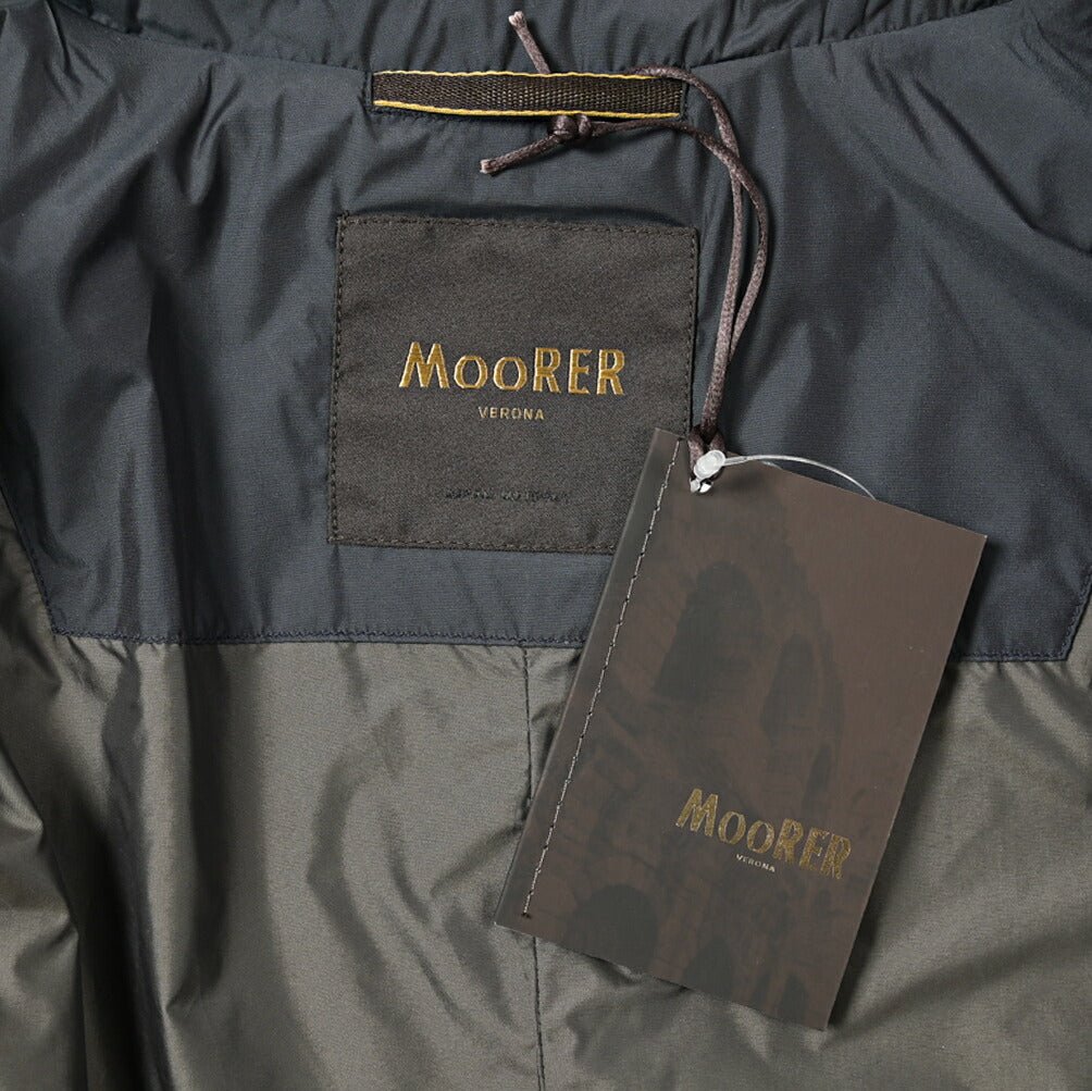 STOCK SALE｜MOORER TRENT MS ストレッチナイロン 4Bシングルチェスターコート｜GUARDAROBA MILANO OFFICIAL STORE