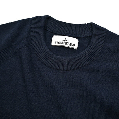 STONE ISLAND ヴァージンウール100% クルーネックニットセーター｜426239 - M｜GUARDAROBA MILANO OFFICIAL STORE