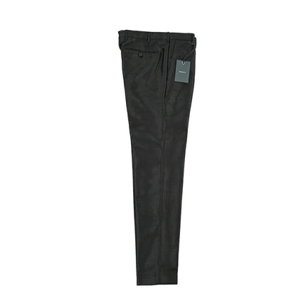 SUMMER SALE｜26SS BERWICH “MORELLO” ポリエステル100% ノータックパンツ ブラック(black) 44 | GUARDAROBA MILANO OFFICIAL STORE