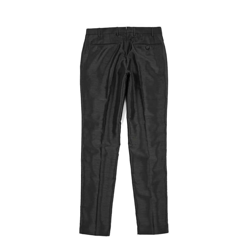 SUMMER SALE｜26SS BERWICH “MORELLO” ポリエステル100% ノータックパンツ ブラック(black) 44 | GUARDAROBA MILANO OFFICIAL STORE