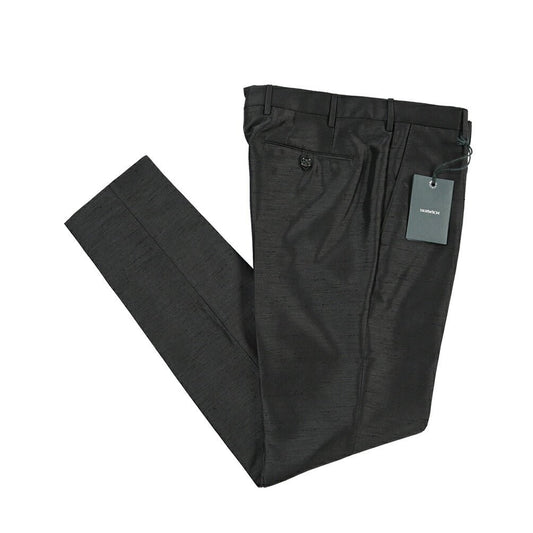 SUMMER SALE｜26SS BERWICH “MORELLO” ポリエステル100% ノータックパンツ ブラック(black) 44 | GUARDAROBA MILANO OFFICIAL STORE