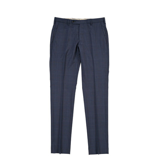 SUMMER SALE｜26SS BERWICH “MORELLO” ヴァージンウール100% ノータックスリムスラックス ネイビー(navy) 44 | GUARDAROBA MILANO OFFICIAL STORE