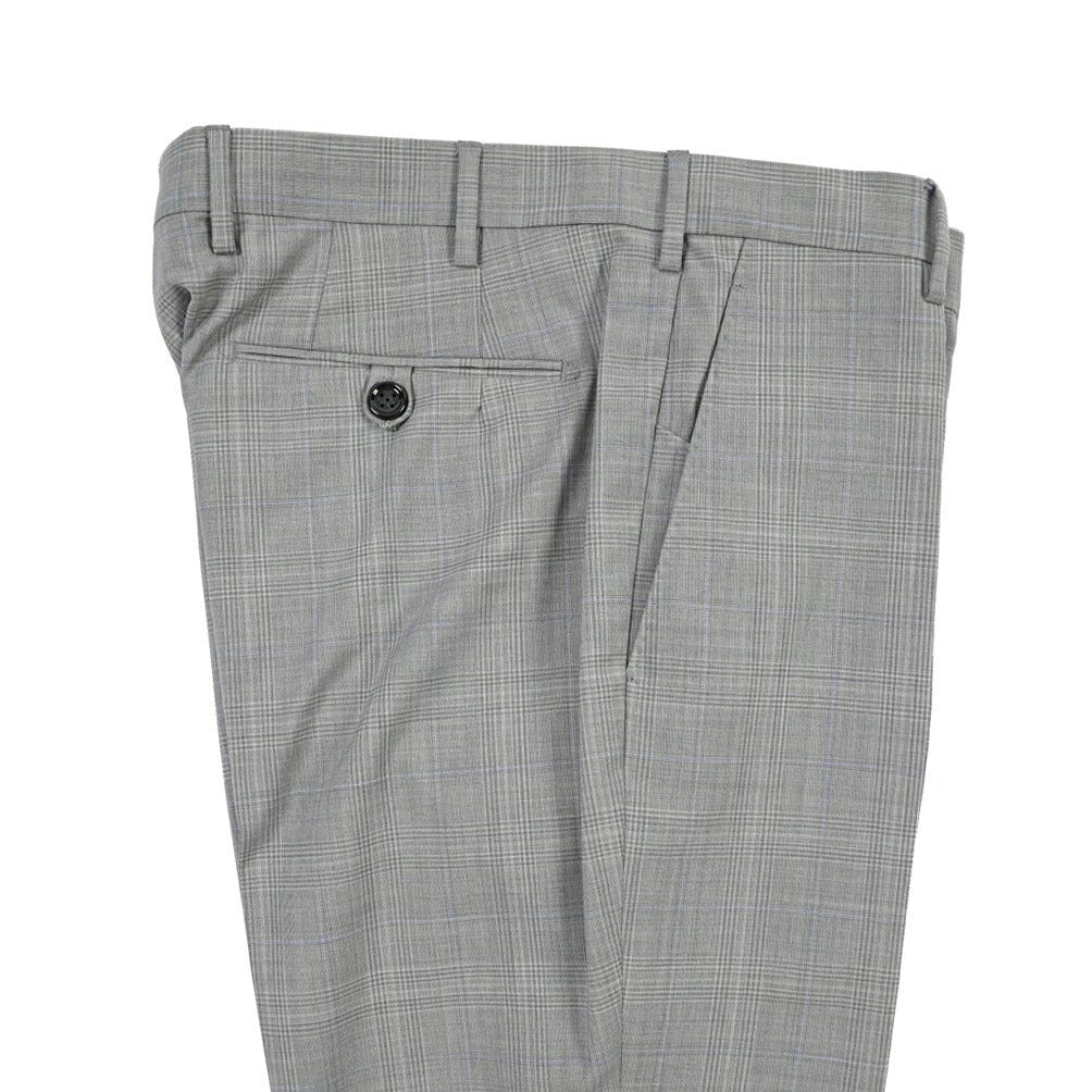 SUMMER SALE｜26SS BERWICH “MORELLO” ヴァージンウール100% ノータックスリムスラックス グレー(grey) 44 | GUARDAROBA MILANO OFFICIAL STORE