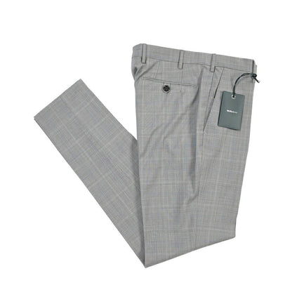 SUMMER SALE｜26SS BERWICH “MORELLO” ヴァージンウール100% ノータックスリムスラックス グレー(grey) 44 | GUARDAROBA MILANO OFFICIAL STORE