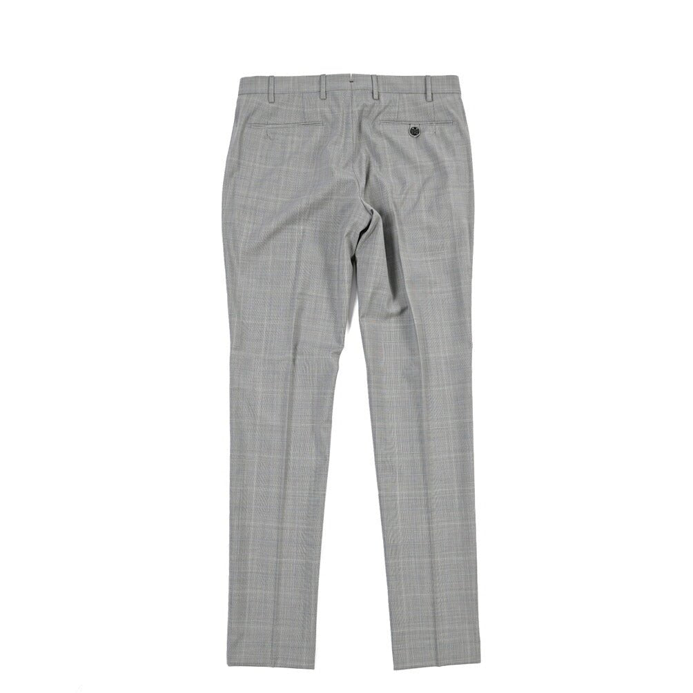 SUMMER SALE｜26SS BERWICH “MORELLO” ヴァージンウール100% ノータックスリムスラックス グレー(grey) 44 | GUARDAROBA MILANO OFFICIAL STORE