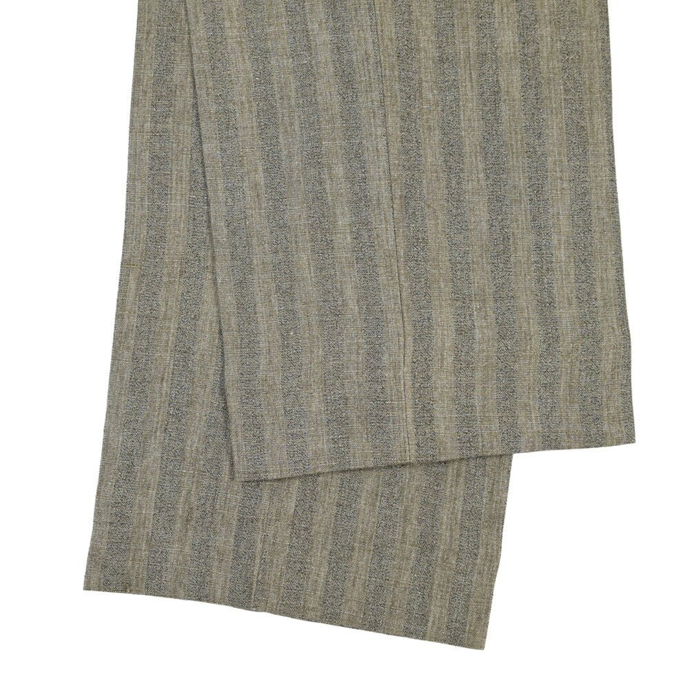 SUMMER SALE｜26SS BERWICH “MORELLO” リネン混 ノータックスリムパンツ カーキグリーン(army) 44 | GUARDAROBA MILANO OFFICIAL STORE