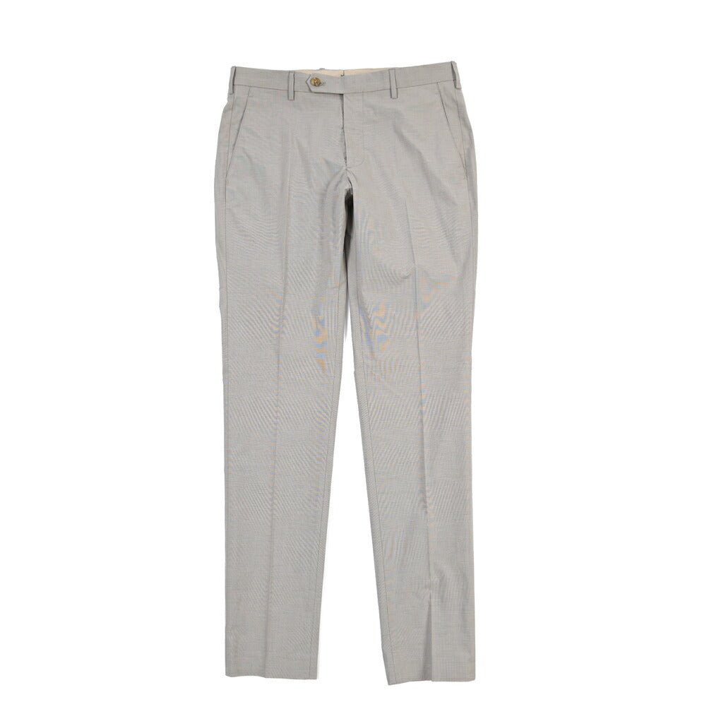 SUMMER SALE｜26SS BERWICH “MORELLO” ストレッチコットン ノータックチノパンツ グレー(khaky) 44 | GUARDAROBA MILANO OFFICIAL STORE