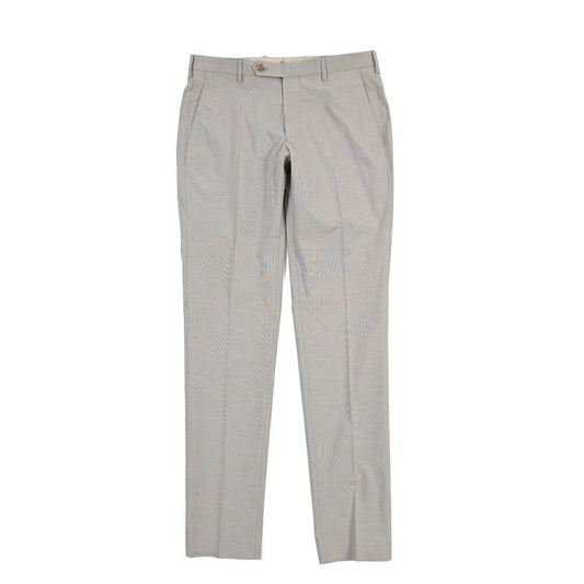 SUMMER SALE｜26SS BERWICH “MORELLO” ストレッチコットン ノータックチノパンツ グレー(khaky) 44 | GUARDAROBA MILANO OFFICIAL STORE