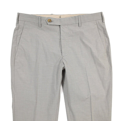 SUMMER SALE｜26SS BERWICH “MORELLO” ストレッチコットン ノータックチノパンツ グレー(khaky) 44 | GUARDAROBA MILANO OFFICIAL STORE