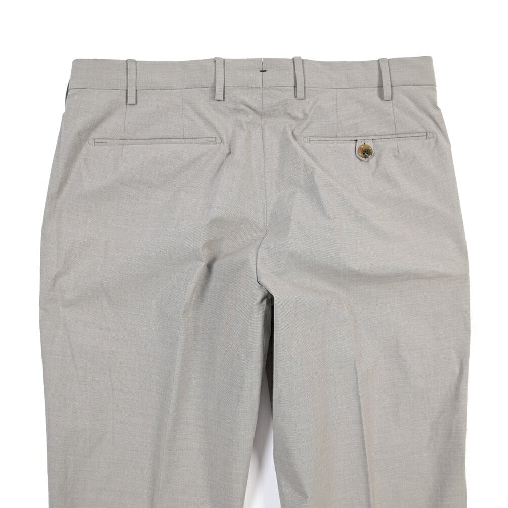 SUMMER SALE｜26SS BERWICH “MORELLO” ストレッチコットン ノータックチノパンツ グレー(khaky) 44 | GUARDAROBA MILANO OFFICIAL STORE