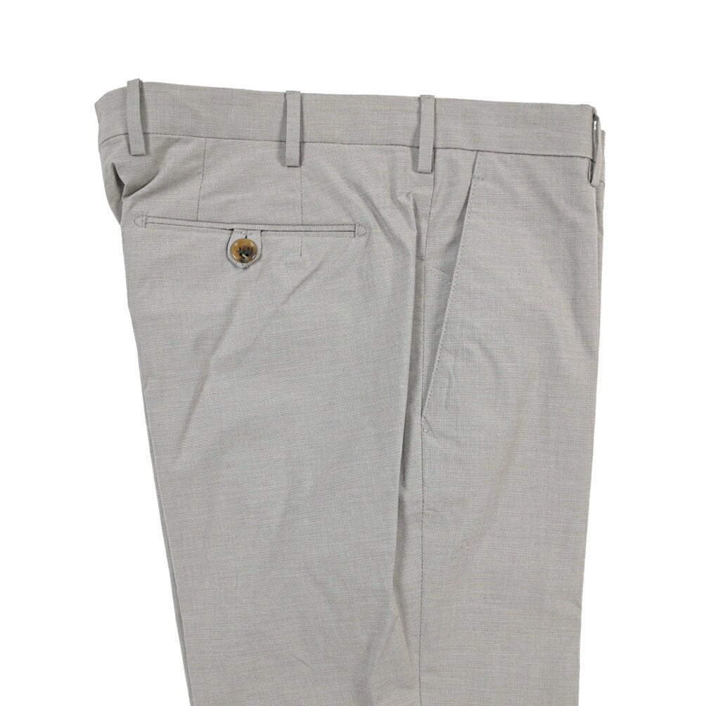 SUMMER SALE｜26SS BERWICH “MORELLO” ストレッチコットン ノータックチノパンツ グレー(khaky) 44 | GUARDAROBA MILANO OFFICIAL STORE