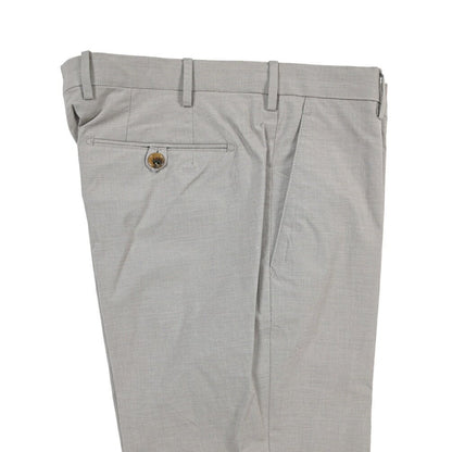 SUMMER SALE｜26SS BERWICH “MORELLO” ストレッチコットン ノータックチノパンツ グレー(khaky) 44 | GUARDAROBA MILANO OFFICIAL STORE