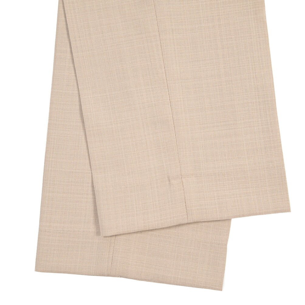 SUMMER SALE｜26SS BERWICH “MORELLO” シルク混ウール ノータックスラックス ベージュ(beige) 44 | GUARDAROBA MILANO OFFICIAL STORE