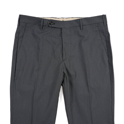 SUMMER SALE｜26SS BERWICH “MORELLO” ナイロン混コットン ノータックチノパンツ ネイビー(petrol) 46 | GUARDAROBA MILANO OFFICIAL STORE