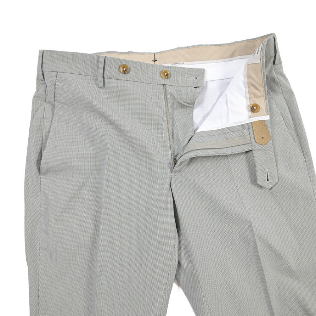 SUMMER SALE｜26SS BERWICH “MORELLO” リヨセル混コットン ノータックパンツ グレー(sky) 44 | GUARDAROBA MILANO OFFICIAL STORE