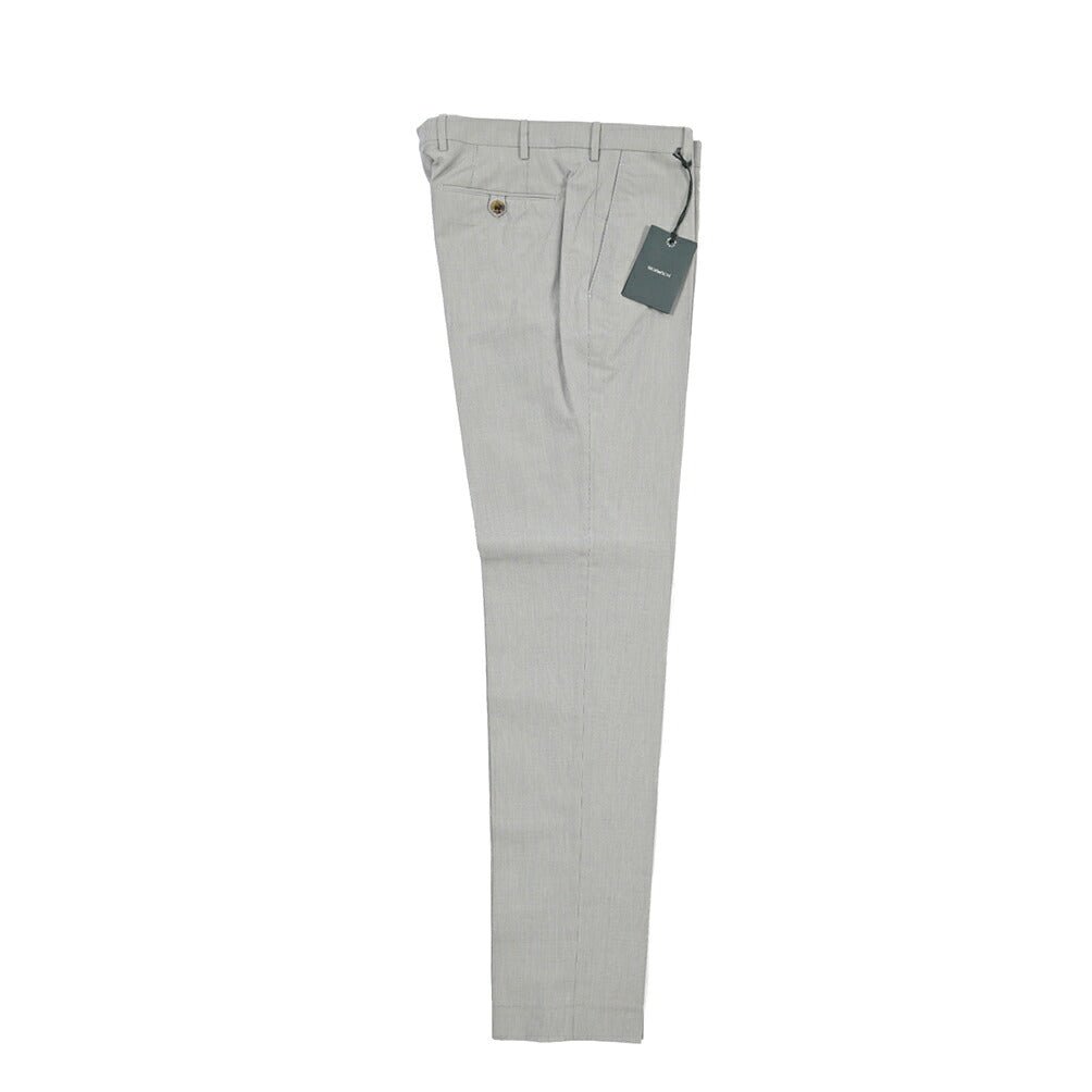 SUMMER SALE｜26SS BERWICH “MORELLO” リヨセル混コットン ノータックパンツ グレー(sky) 44 | GUARDAROBA MILANO OFFICIAL STORE