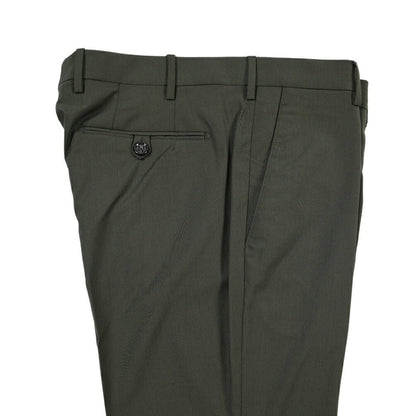SUMMER SALE｜26SS BERWICH “MORELLO” ストレッチウール ノータックスラックス カーキグリーン(army) 44 | GUARDAROBA MILANO OFFICIAL STORE
